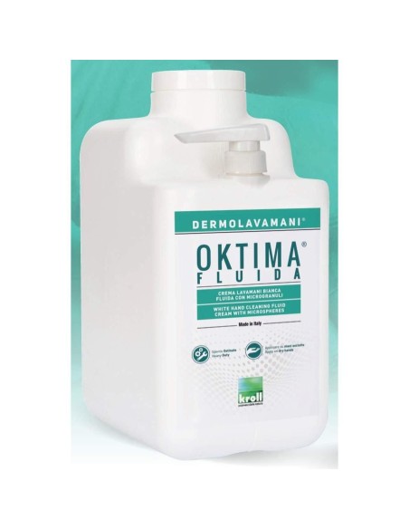 1 - Sapone crema pasta lavamani con dosatore oktima fluidal ecolabel KROLL 9326 5 kg