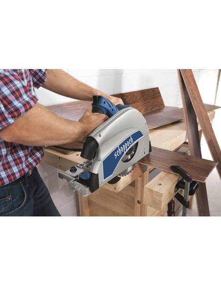 Sega circolare a immersione 210mm Scheppach pl75 barra guida 1400mm e accessori Sega circolare a immersione 210mm Scheppach pl75 barra guida 1400mm e accessori