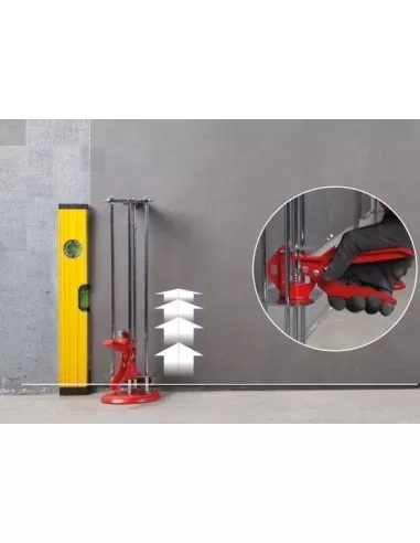 SOLLEVATORI PER PIASTRELLE LIVELLANTI PER PARETE MURO 2 PEZZI MONTOLIT LIFTERS