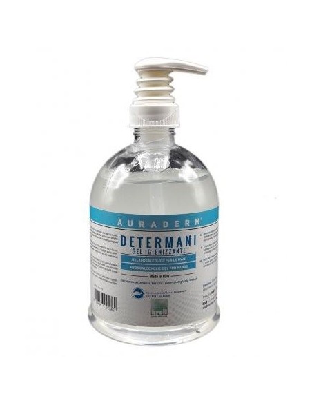 1 - Detergente gel igienizzante mani 500 ml con dosatore KROLL auraderm 4506