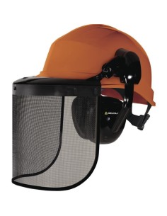1 - Elmetto forestale casco protettivo con visiera e cuffie Deltaplus forestier3