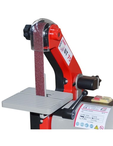 Levigatrice combinata da banco a nastro verticale piu' disco holzmann bt75