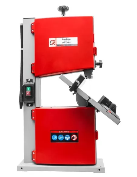 3 - Sega a nastro da banco per legno 350w holzmann hbs230eco