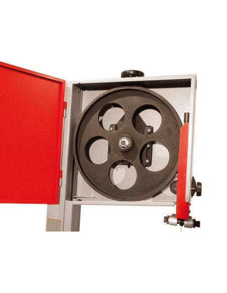 3 - Sega a nastro taglio legno 1100w 220/380 mm holzmann hbs400