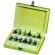 Set 12 frese da legno sagomate per fresatrici gambo ø 8 mm