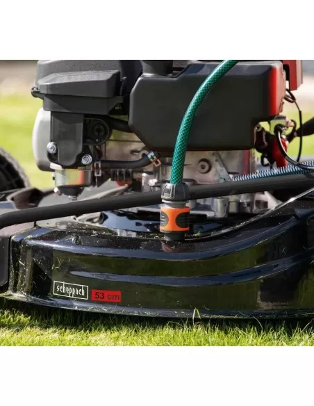 6 - Tagliaerba a scoppio semovente Scheppach ms225-53 225cc 53cm