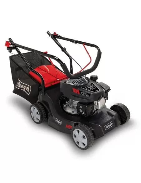 5 - Tagliaerba a scoppio a spinta Scheppach mp132-40 2in1 35l 132cc 40cm
