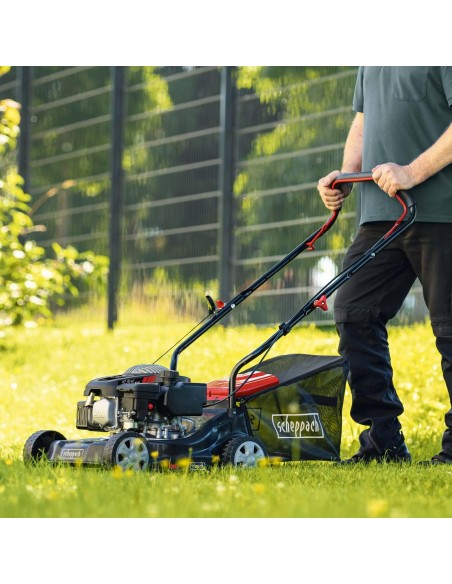 Tagliaerba a scoppio a spinta Scheppach mp132-40 2in1 35l 132cc 40cm