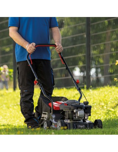 Tagliaerba a scoppio a spinta Scheppach mp132-40 2in1 35l 132cc 40cm