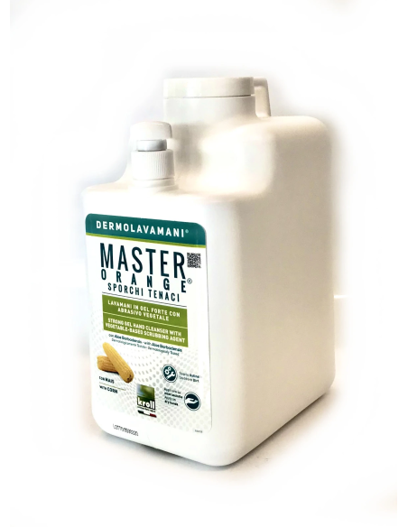 Sapone gel crema pasta fluida lavamani KROLL master orange 0523 5 kg