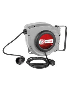 Avvolgicavo automatico rientrante 10m elettrico prolunga 230v holzmann ekr10m