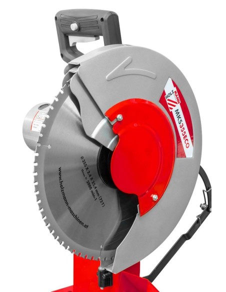 Troncatrice sega circolare portatile disco metalli lama 355mm holzmann mks355eco