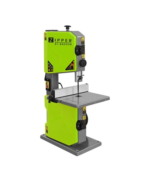 Sega a nastro per legno 500w da banco verticale ø 255 mm 500w Zipper zi-bas250 Sega a nastro per legno 500w da banco verticale ø 255 mm 500w Zipper zi-bas250