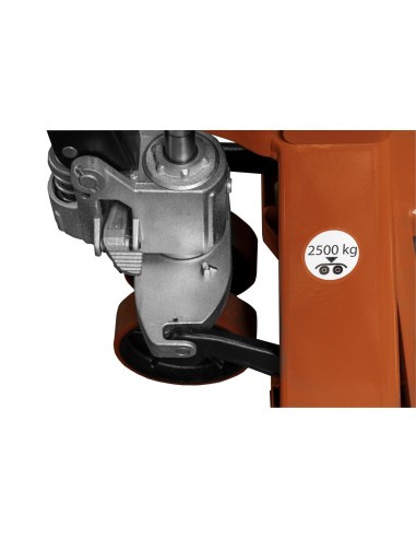 Transpallet manuale pesatore bilancia muletto portata 2500 kg holzmann hub25kg