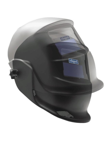 Maschera casco da saldatura saldatore autoscurante Scheppach awh380
