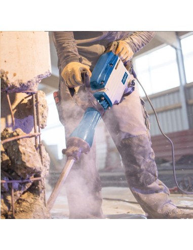 Martello demolitore Scheppach ab1700 50j 1700W con 2 scalpelli