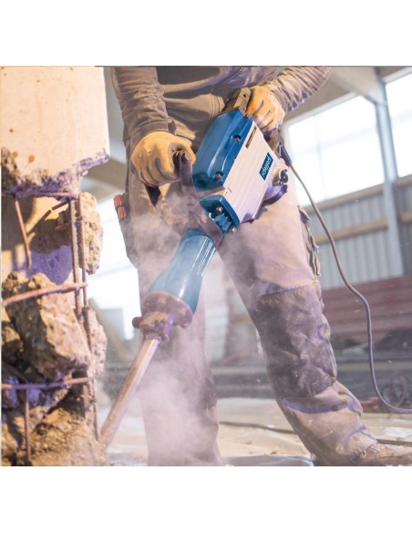 Martello demolitore Scheppach ab1700 50j 1700W con 2 scalpelli Martello demolitore Scheppach ab1700 50j 1700W con 2 scalpelli