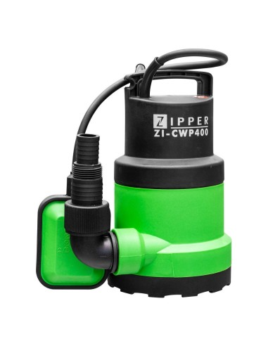 1 - Elettropompa pompa sommersa immersione x acque chiare 400w Zipper zi-cwp400