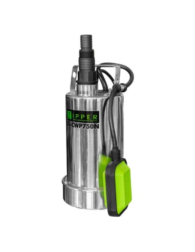 Elettropompa pompa sommersa a immersione x acque chiare 750w Zipper zi-cwp750n