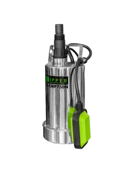 Elettropompa pompa sommersa a immersione x acque chiare 750w Zipper zi-cwp750n