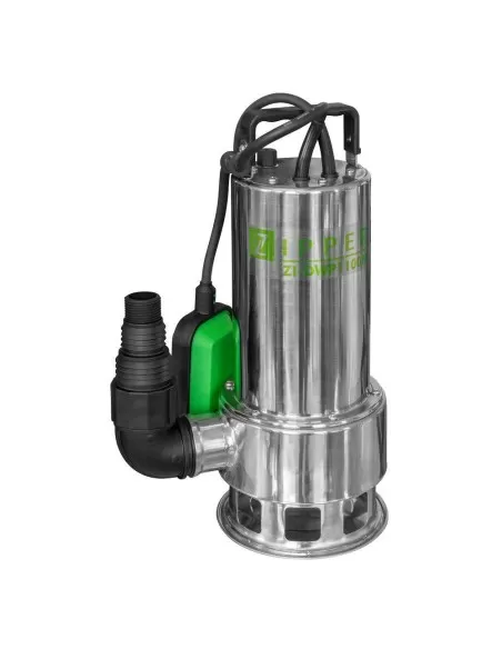 Elettropompa pompa sommersa x acque sporche 1100w inox Zipper zi-dwp1100n