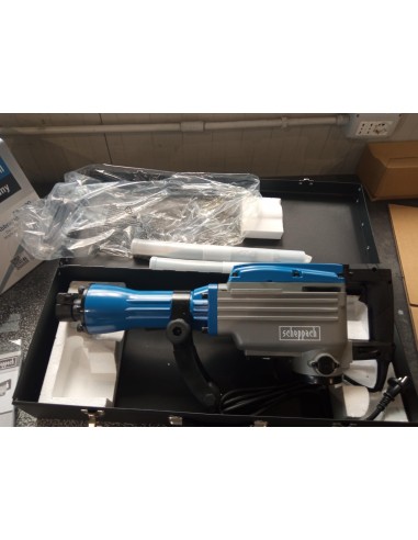 Martello demolitore Scheppach ab1700 50j 1700W con 2 scalpelli