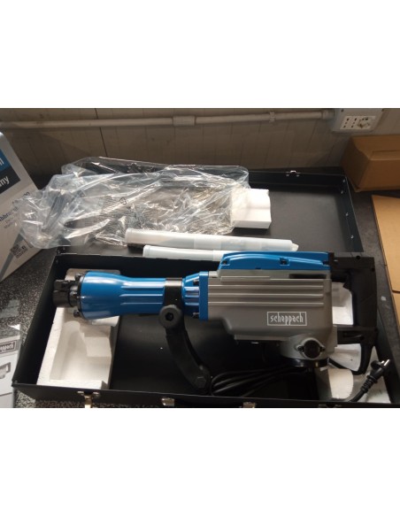 Martello demolitore Scheppach ab1700 50j 1700W con 2 scalpelli Martello demolitore Scheppach ab1700 50j 1700W con 2 scalpelli