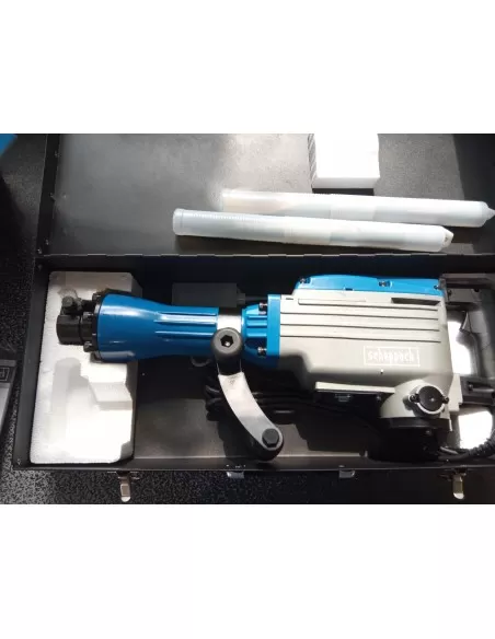 6 - Martello demolitore Scheppach ab1700 50j 1700W con 2 scalpelli