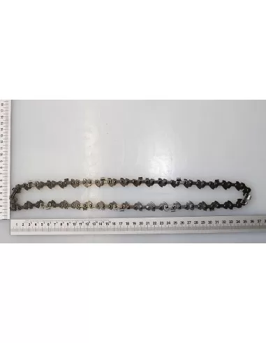 2 - Catena di ricambio oregon per motoseghe e tagliasiepi 3/8" 1,3 mm 40 maglie Scheppach