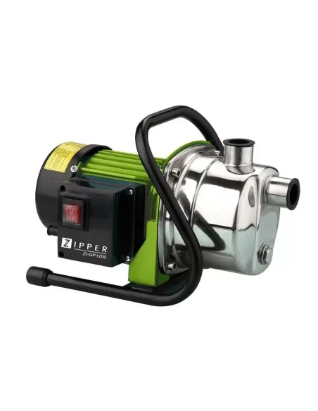 1 - Elettropompa autoadescante 1200w pompa acqua giardino Zipper zi-gp1200