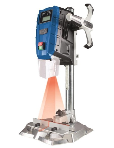 Trapano a colonna da banco con puntatore laser 710 w Scheppach dp55 Trapano a colonna da banco con puntatore laser 710 w Scheppach dp55