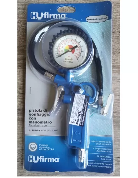 1 - Manometro pistola di gonfiaggio hufirma rp8037-5