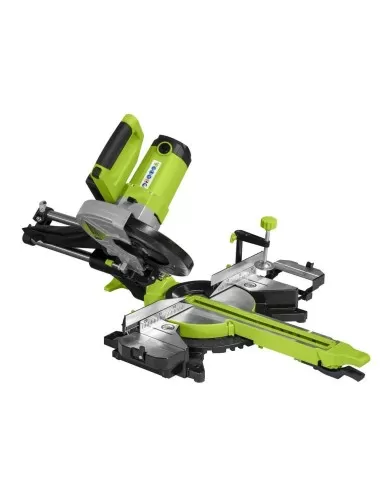 2 - Troncatrice radiale legno alluminio plastica 255mm Zipper zi-kgs255ds