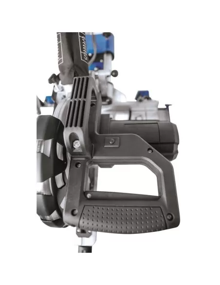 4 - Troncatrice radiale per legno SCHEPPACH hm254 2000w ø254 + cavalletto umf1600