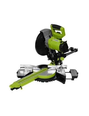 5 - Troncatrice radiale legno alluminio plastica 255mm Zipper zi-kgs255ds