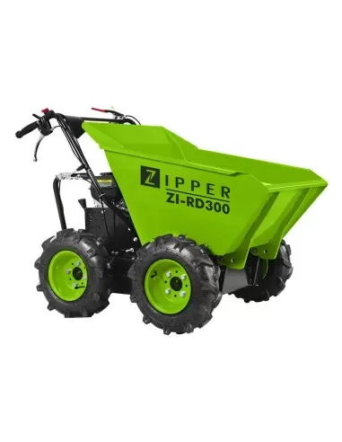 1 - Motocarriola a ruote 4x4 a benzina 196cc 300kg Zipper zi-rd300