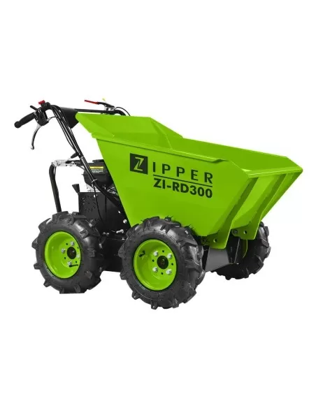 1 - Motocarriola a ruote 4x4 a benzina 196cc 300kg Zipper zi-rd300