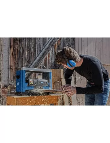 6 - Pialla a spessore da banco per legno 1500w 152mm / 330mm Scheppach plm1800