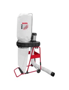 Aspiratore trucioli polvere sacco aspiratrucioli 230v 1050w holzmann abs850