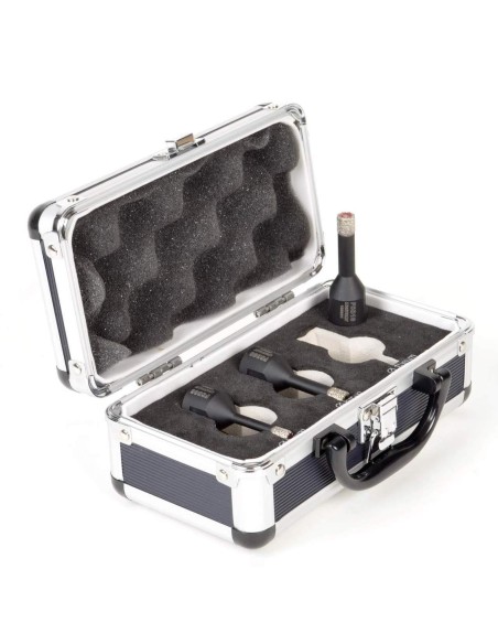 KIT DI 3 FRESE DIAMANTATE A SECCO E UMIDO MONTOLIT MONDRILLO FSB 6 - 8 - 10 MM