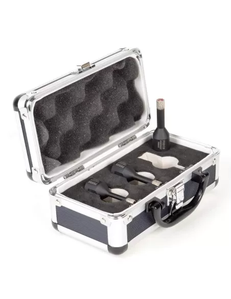 1 - KIT DI 3 FRESE DIAMANTATE A SECCO E UMIDO MONTOLIT MONDRILLO FSB 6 - 8 - 10 MM 1 - KIT DI 3 FRESE DIAMANTATE A SECCO E UMIDO MONTOLIT MONDRILLO FSB 6 - 8 - 10 MM