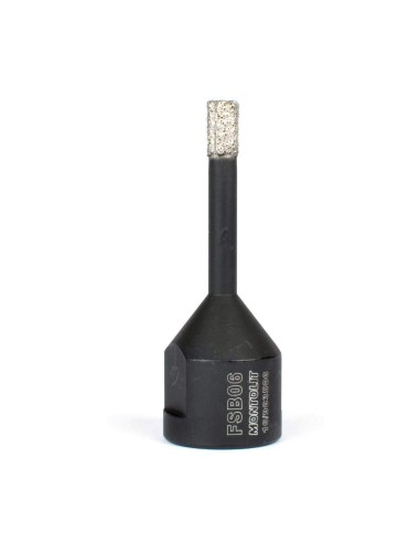 KIT DI 3 FRESE DIAMANTATE A SECCO E UMIDO MONTOLIT MONDRILLO FSB 6 - 8 - 10 MM