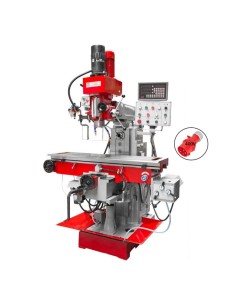 Trapano fresa universale con visualizzatore digitale holzmann bf1000ddro 400v