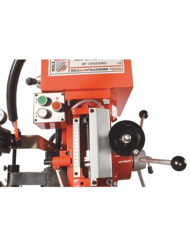 Trapano fresa universale con visualizzatore digitale holzmann bf1000ddro 400v