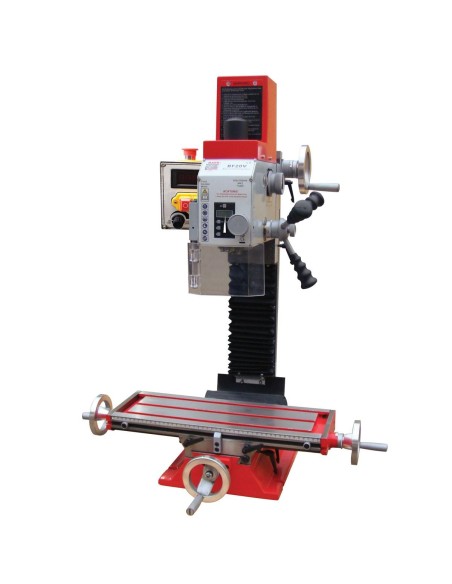Trapano fresa da banco ad ingranaggi holzmann bf20v 230v