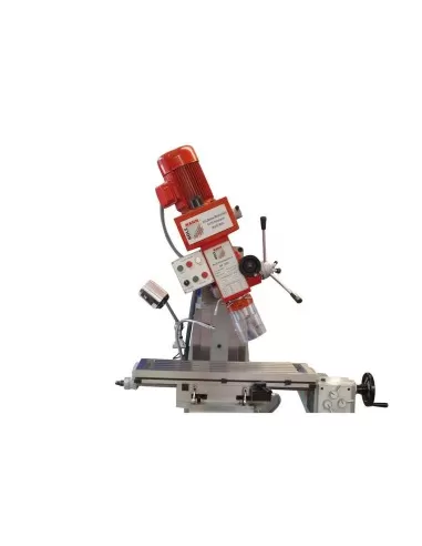 2 - Trapano fresa fresatrice universale ad ingranaggi holzmann bf500 400v