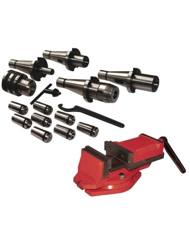 Trapano fresa fresatrice universale ad ingranaggi holzmann bf500 400v