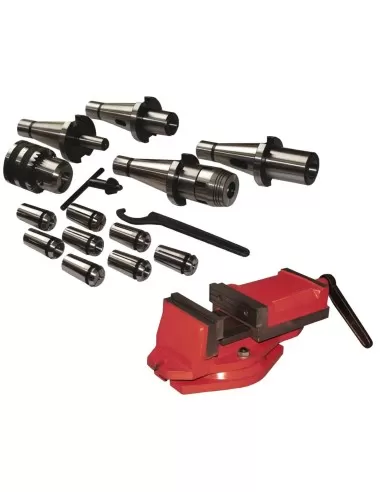 3 - Trapano fresa fresatrice universale ad ingranaggi holzmann bf500 400v