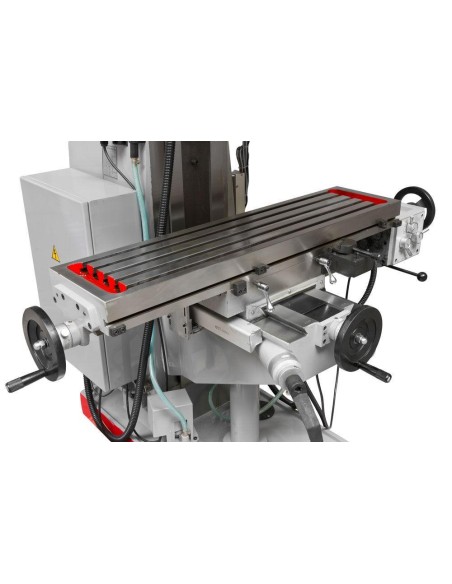 Trapano fresa fresatrice mandrino verticale e orizzontale holzmann bf500d 400v