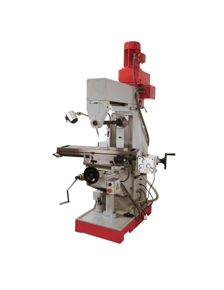 Trapano fresa fresatrice mandrino verticale e orizzontale holzmann bf500d 400v